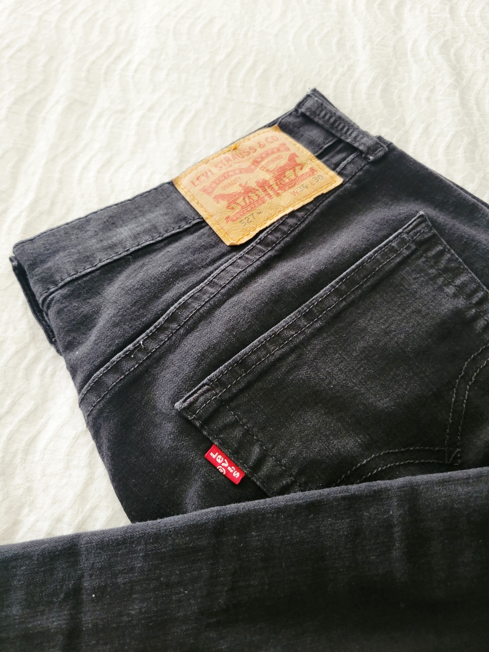 Levi's 527 Mens Slim Bootcut Jeans 34W X 30L (2014)